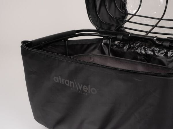 Rainy Duo Cover Basket Rain Cover with Window - Waterproof and Zippered for DUO Basket and DUO Cover 5 Rainy Duo Cover Basket Rain Cover with Window - Waterproof and Zippered for DUO Basket and DUO Cover - Image 3