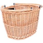 Borough Oval Wicker Basket with Quick Release | 5kg Capacity