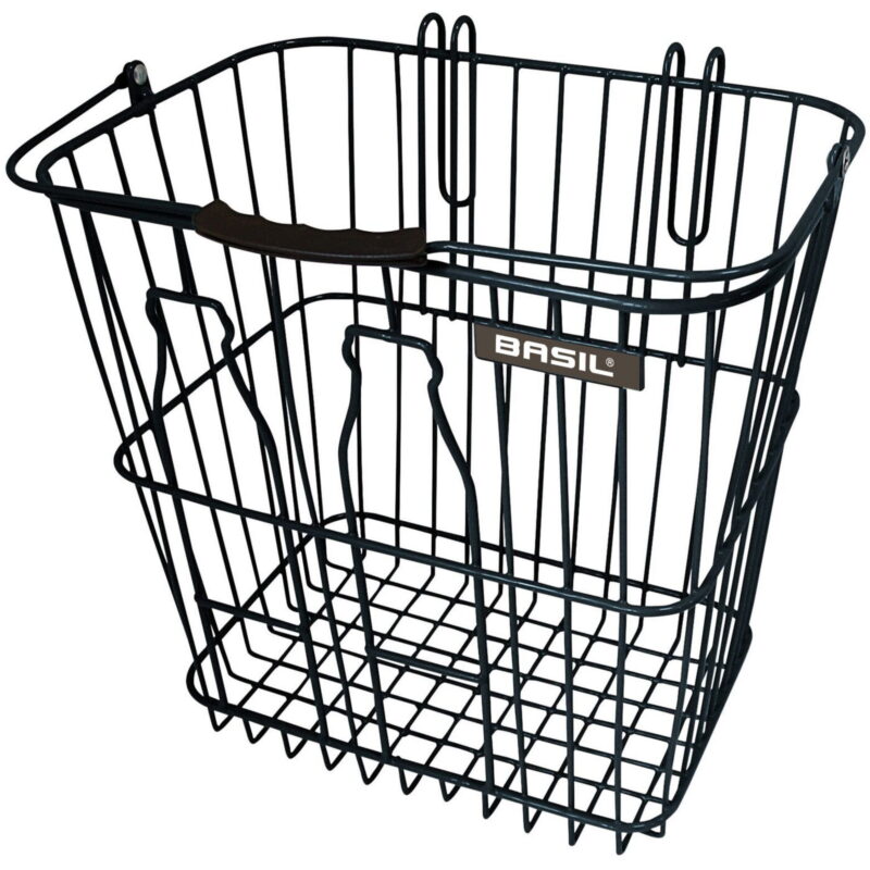 Bottle basket - bicycle basket - rear - black