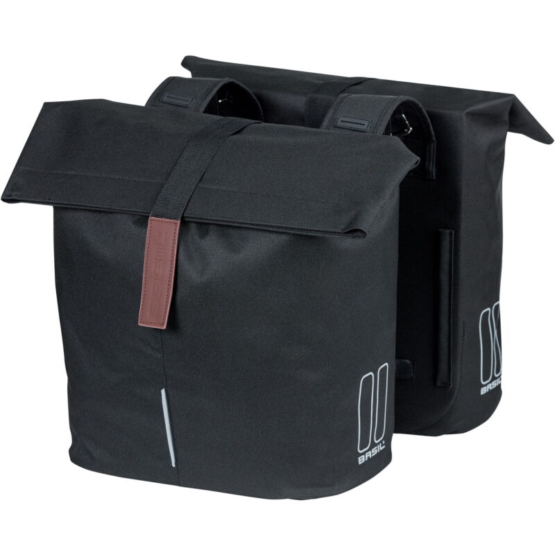 City - double bicycle bag - 28-32 liter - black