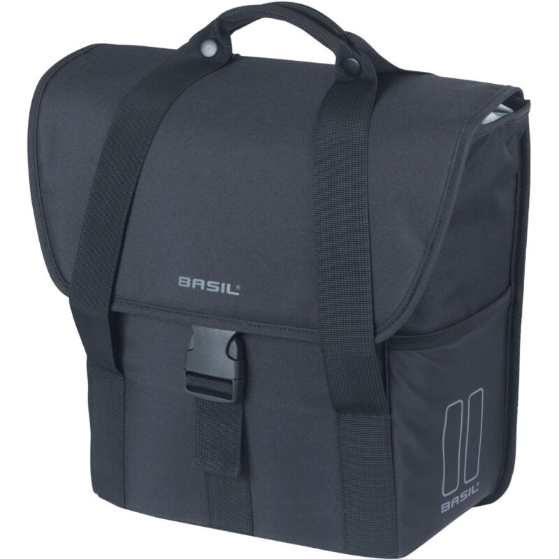 GO single bag, 16L, solid black