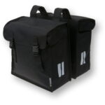 Mara XXL double bag, 47L, black 2 Basil Mara XXL double bag 47L black