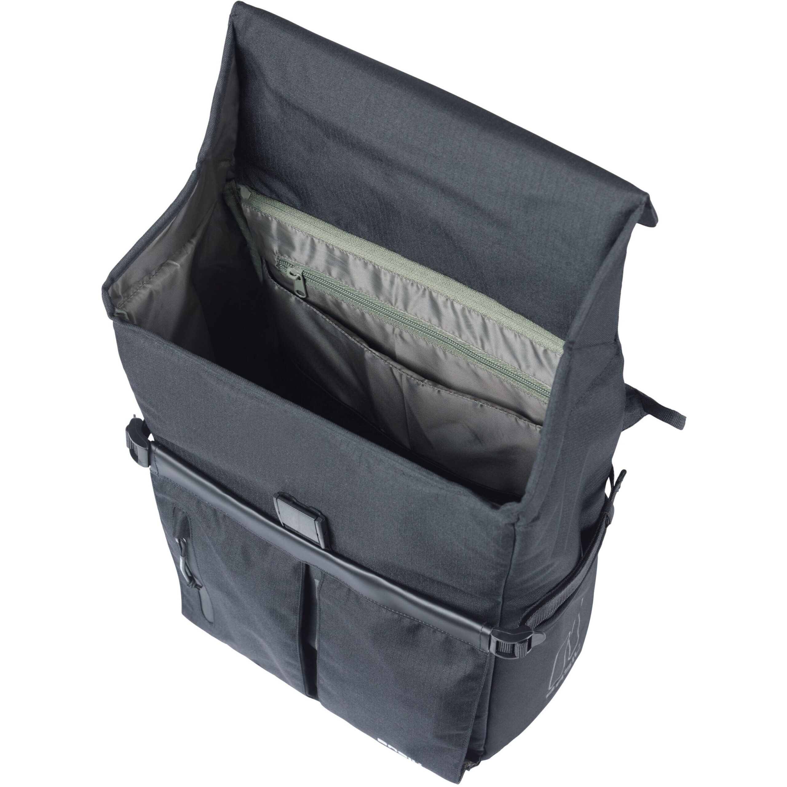 Move commuter bicycle bag MIK Studs, 15L, black 6 Move commuter bicycle bag MIK Studs, 15L, black - Image 4