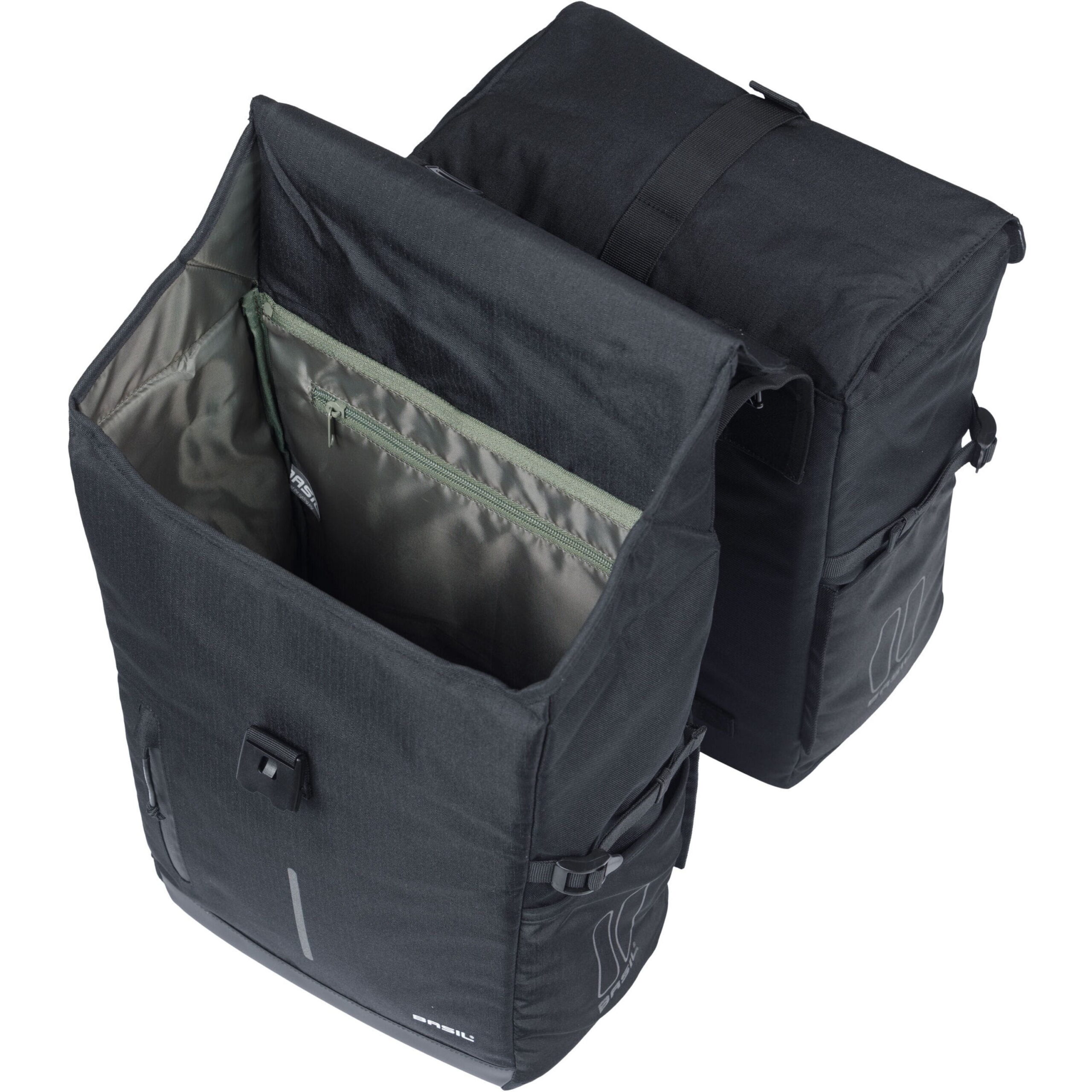 Move double bicycle bag, 30L, black 5 Move double bicycle bag, 30L, black - Image 3