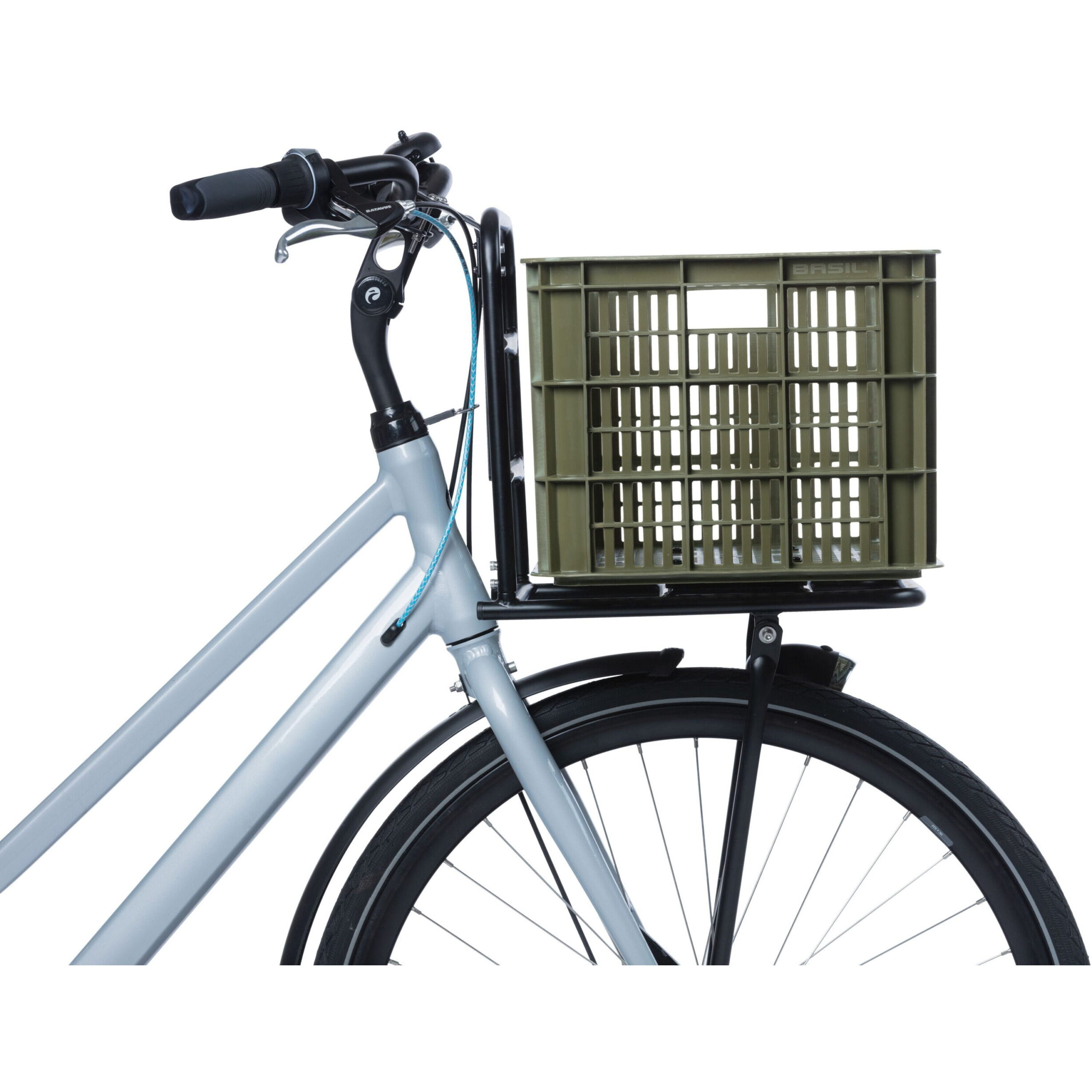 bicycle crate M - medium - 29.5 litres - green 6 bicycle crate M - medium - 29.5 litres - green - Image 4