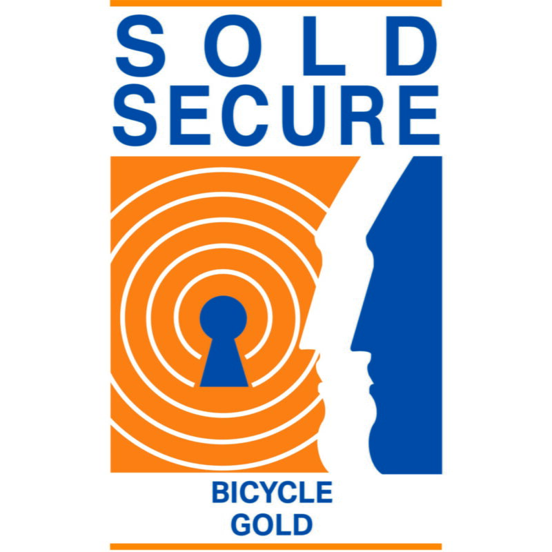 Evolution Mini-5 U-Lock with Flexframe bracket Sold Secure Gold